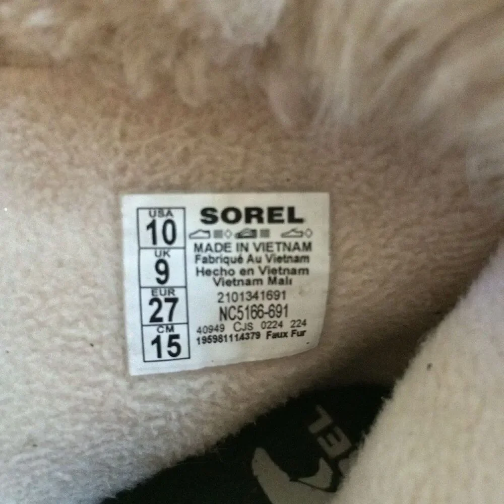 Sorel Whitney II Pink toddler 10 boots